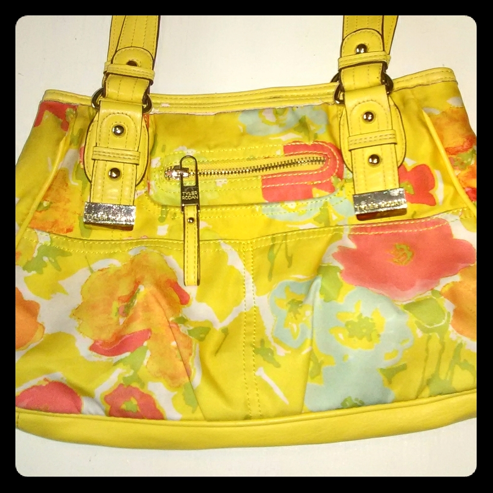 Tyler Rodan Yellow Floral bag